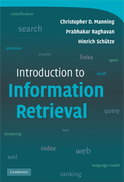 introduction to information retrieval